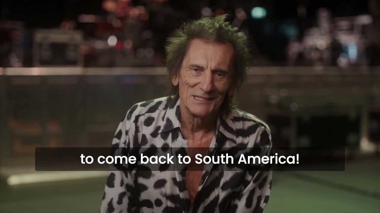 Excursão Ronnie Wood — São Paulo — 01/11/2026