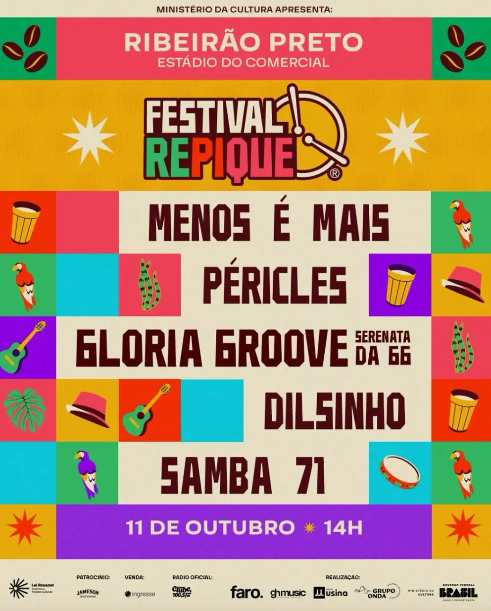 Festival Repique 2026 — Ribeirão Preto — 05/12/2026
